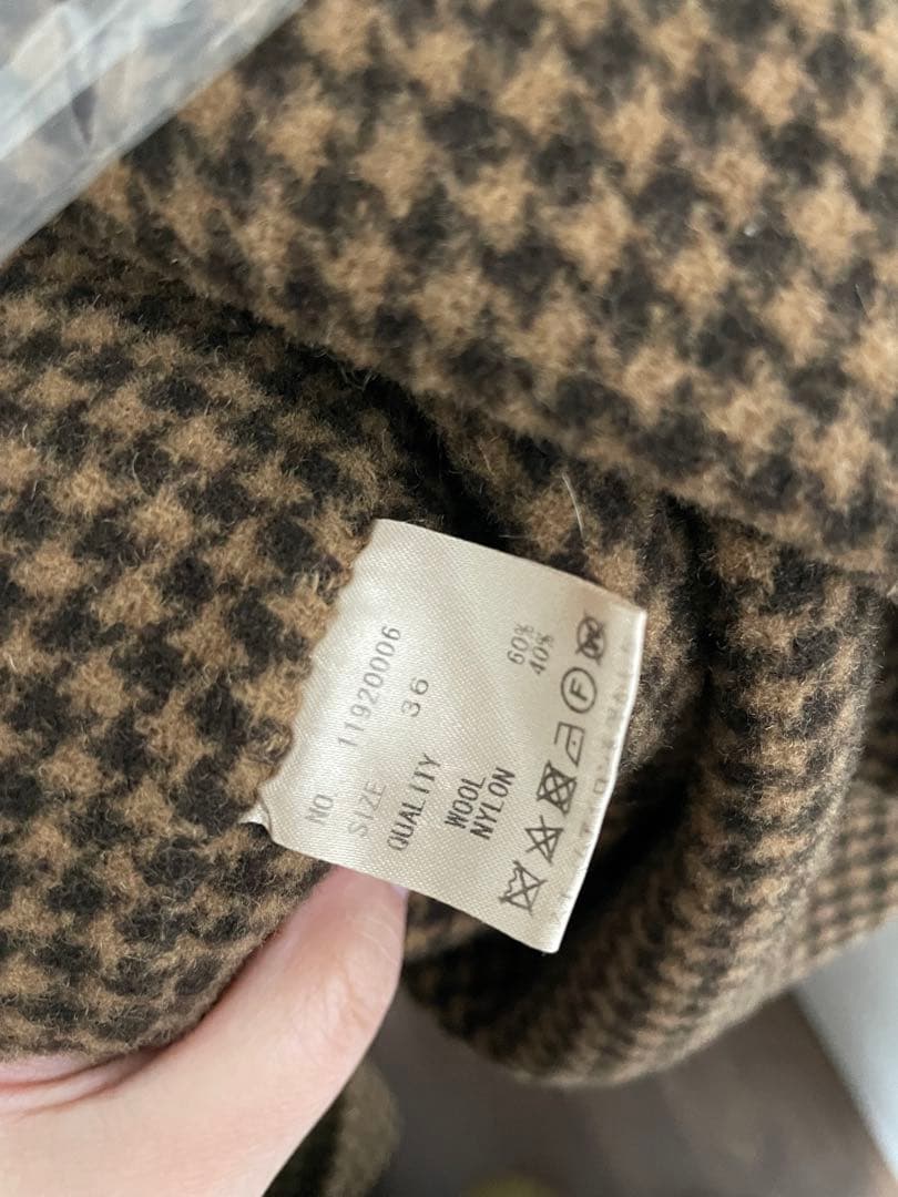 todayful♡オーバーチェックコート