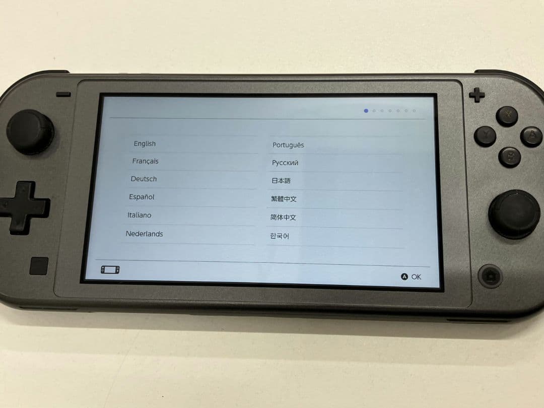 【NintendoSwitch lite本体　ディアルガ・パルキア】