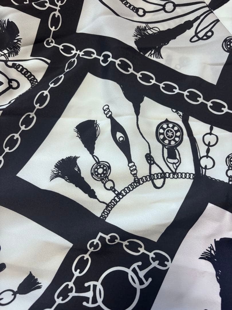 PINKY & DIANNE コントラストプリントワンピース36