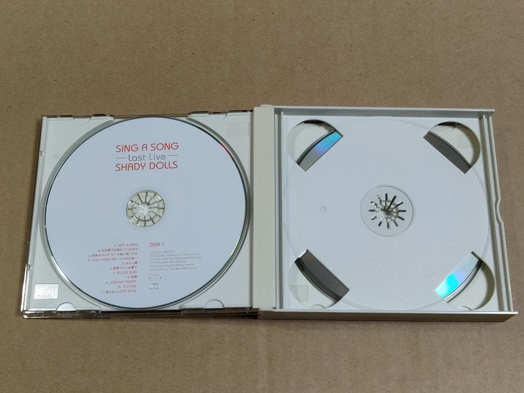●SHADY DOLLS シャイディ・ドールズ●LAST LIVE３枚組ＣＤ●