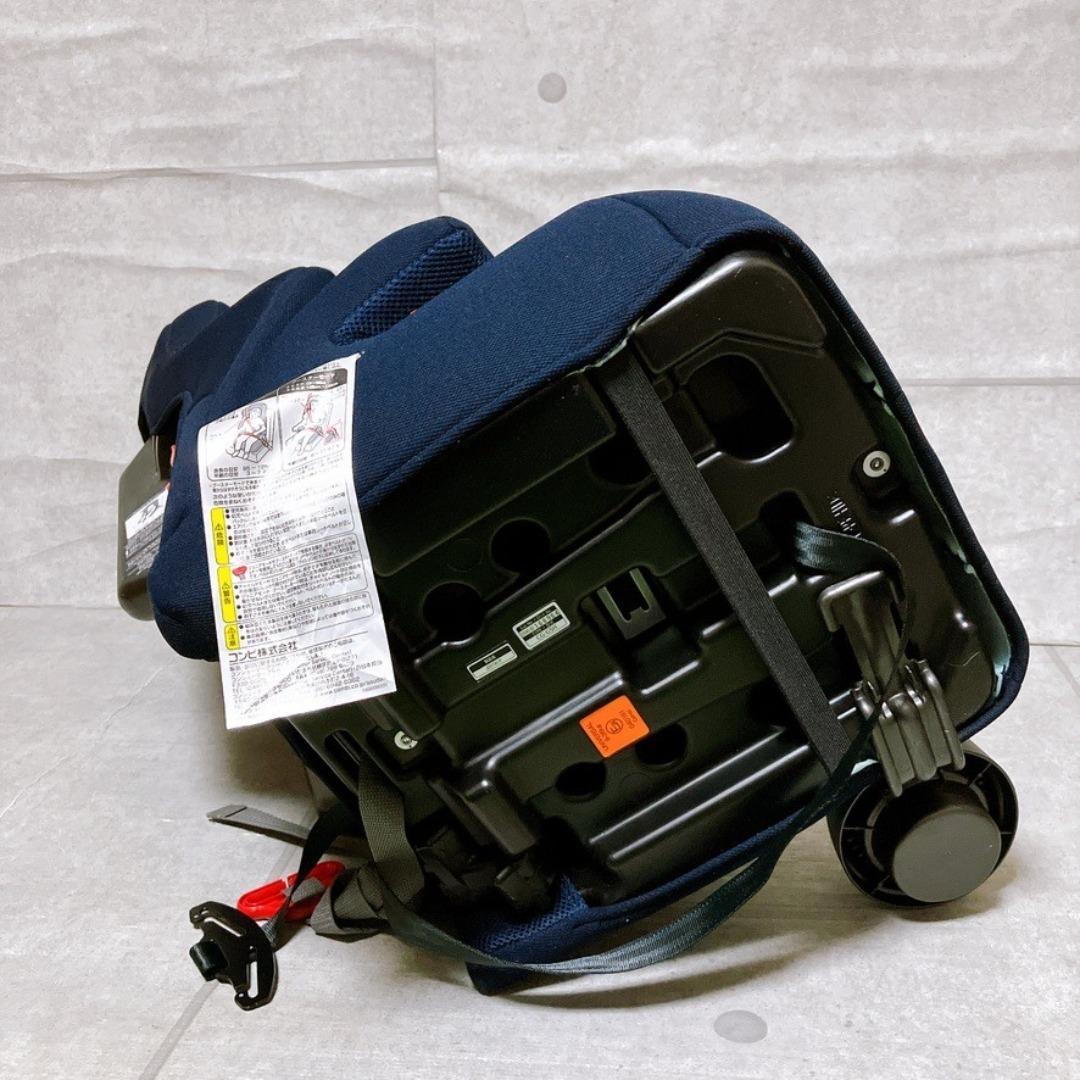 combi ジョイトリップ エアスルーGH ネイビー ジュニアシート 美品