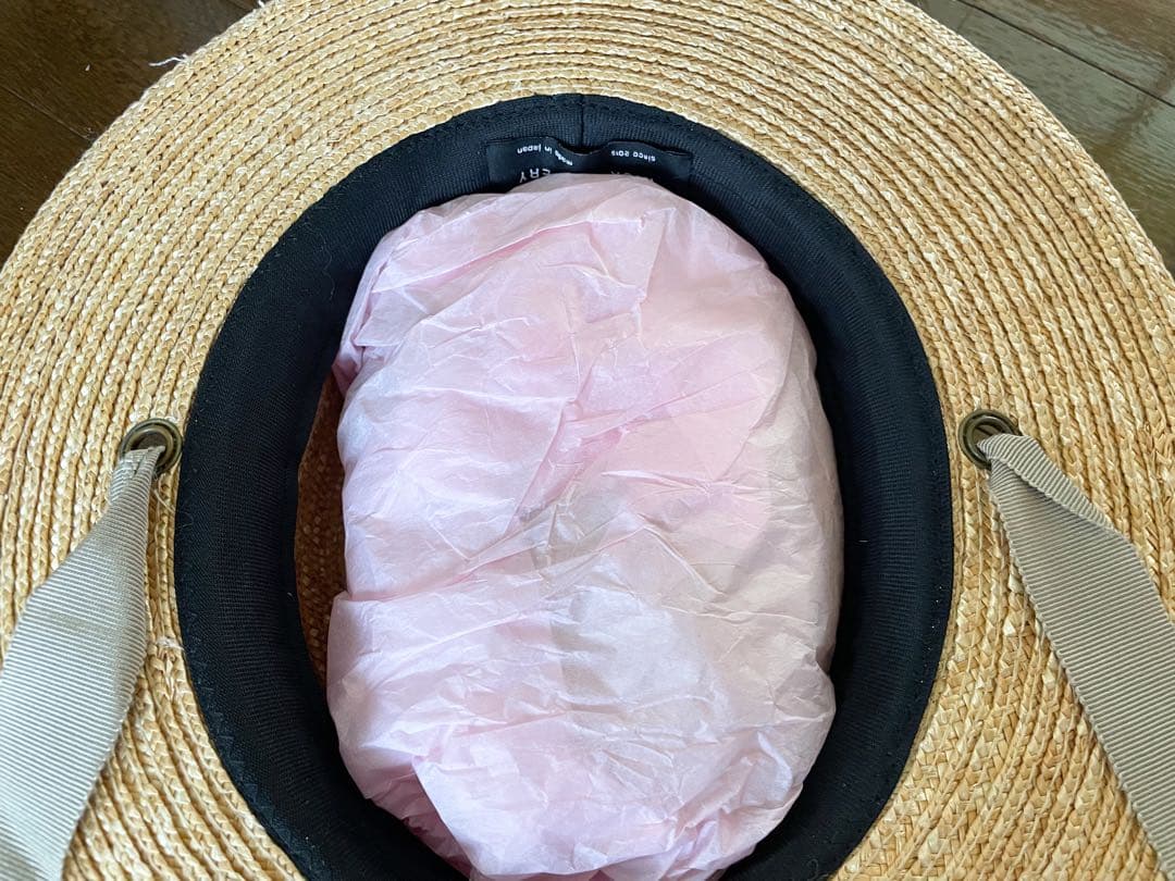 【Wさま】限定カラー wica grocery ウィカグロサリー 麦わら帽子