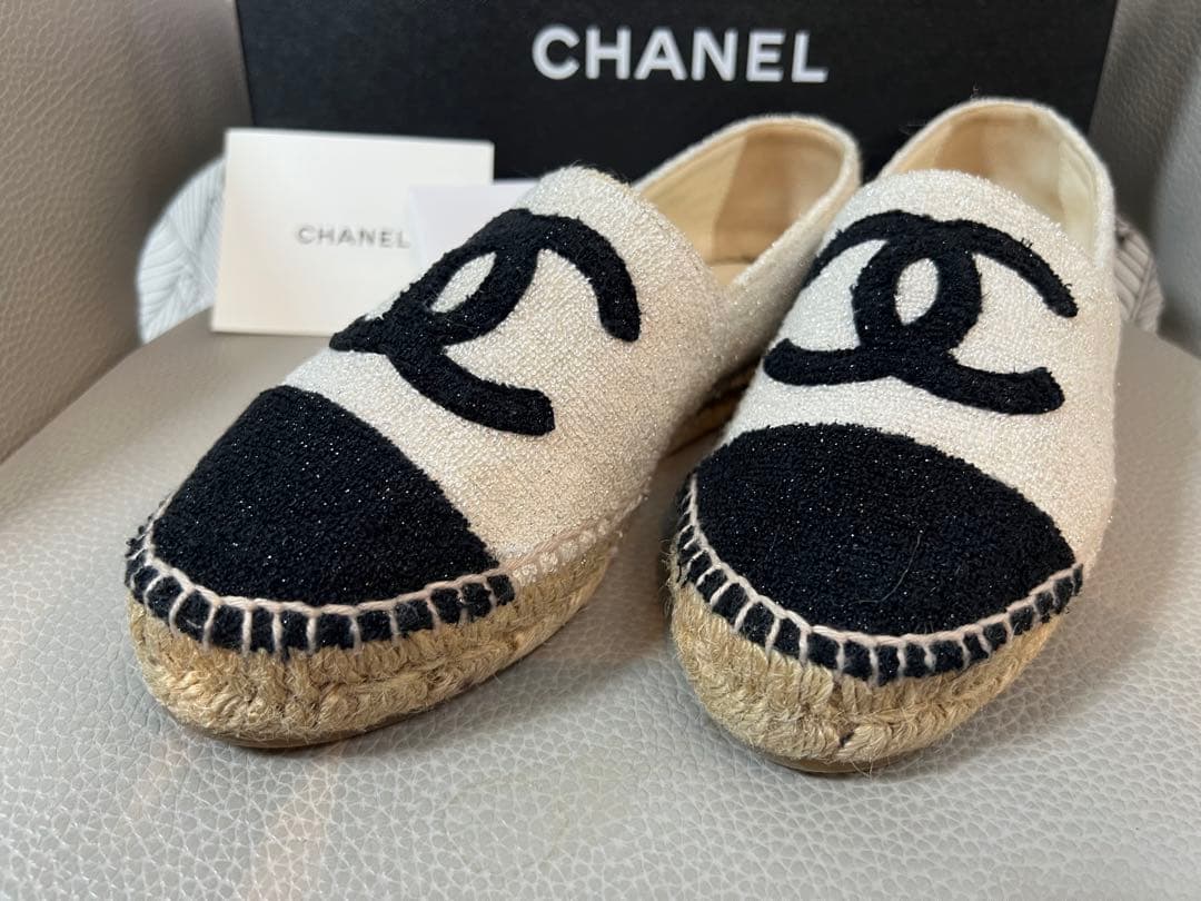 【美品】CHANEL シャネル エスパドリーユ
