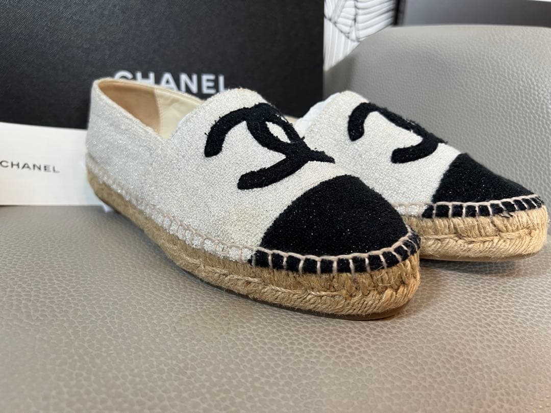 【美品】CHANEL シャネル エスパドリーユ