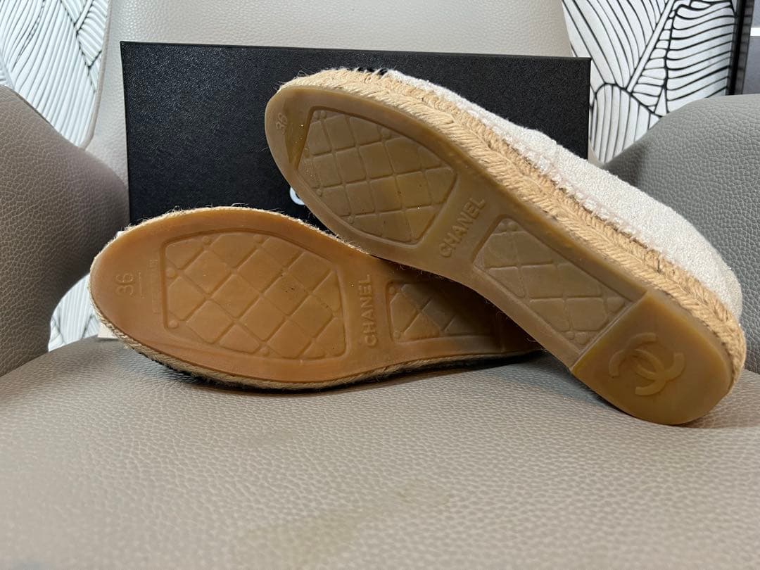 【美品】CHANEL シャネル エスパドリーユ