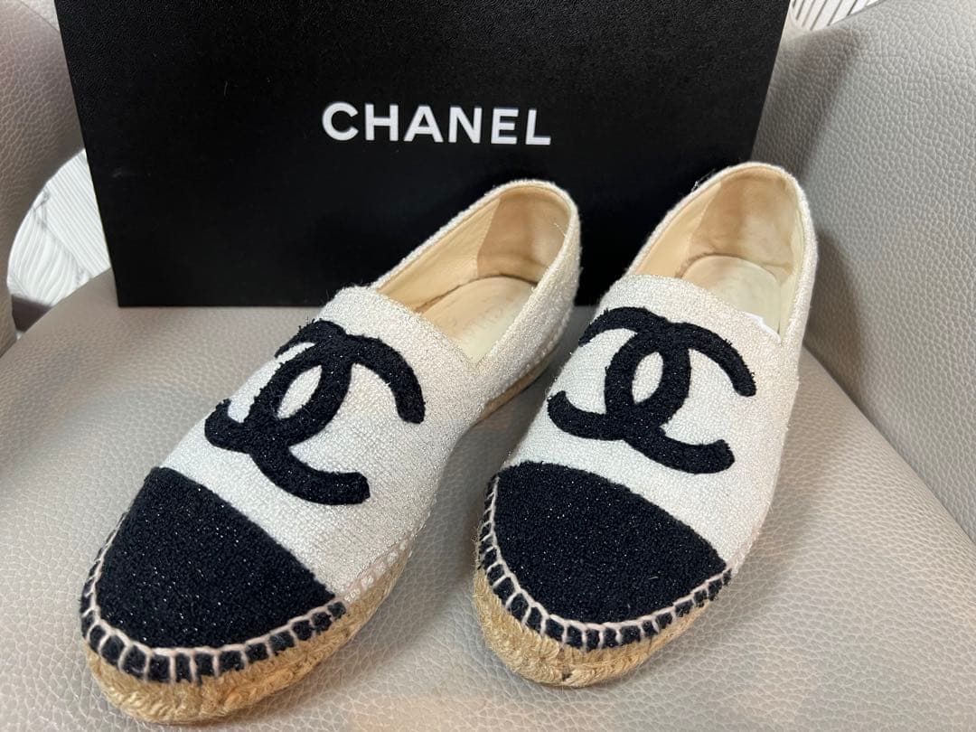 【美品】CHANEL シャネル エスパドリーユ