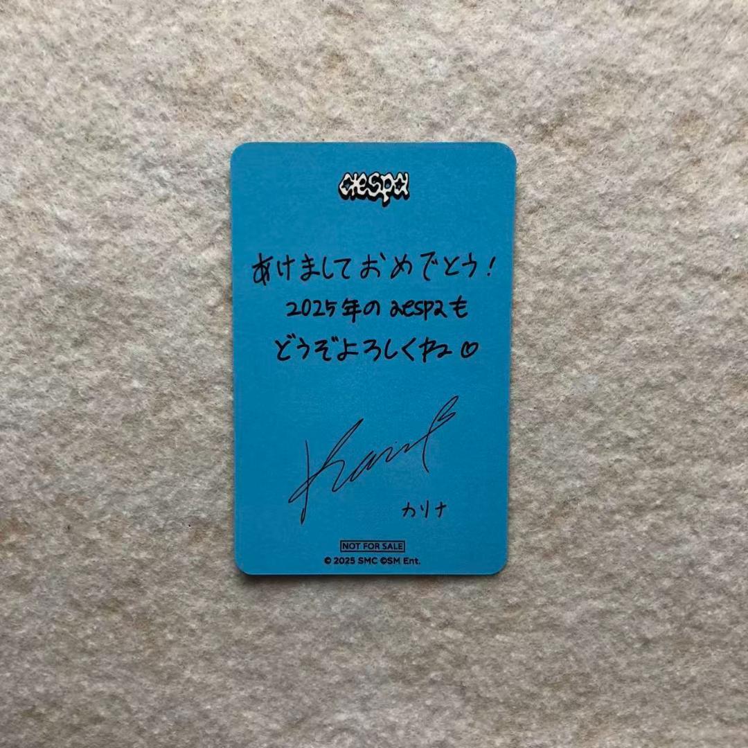 aespa 渋谷109 POPUP ポップアップ カリナ ラキドロ トレカ