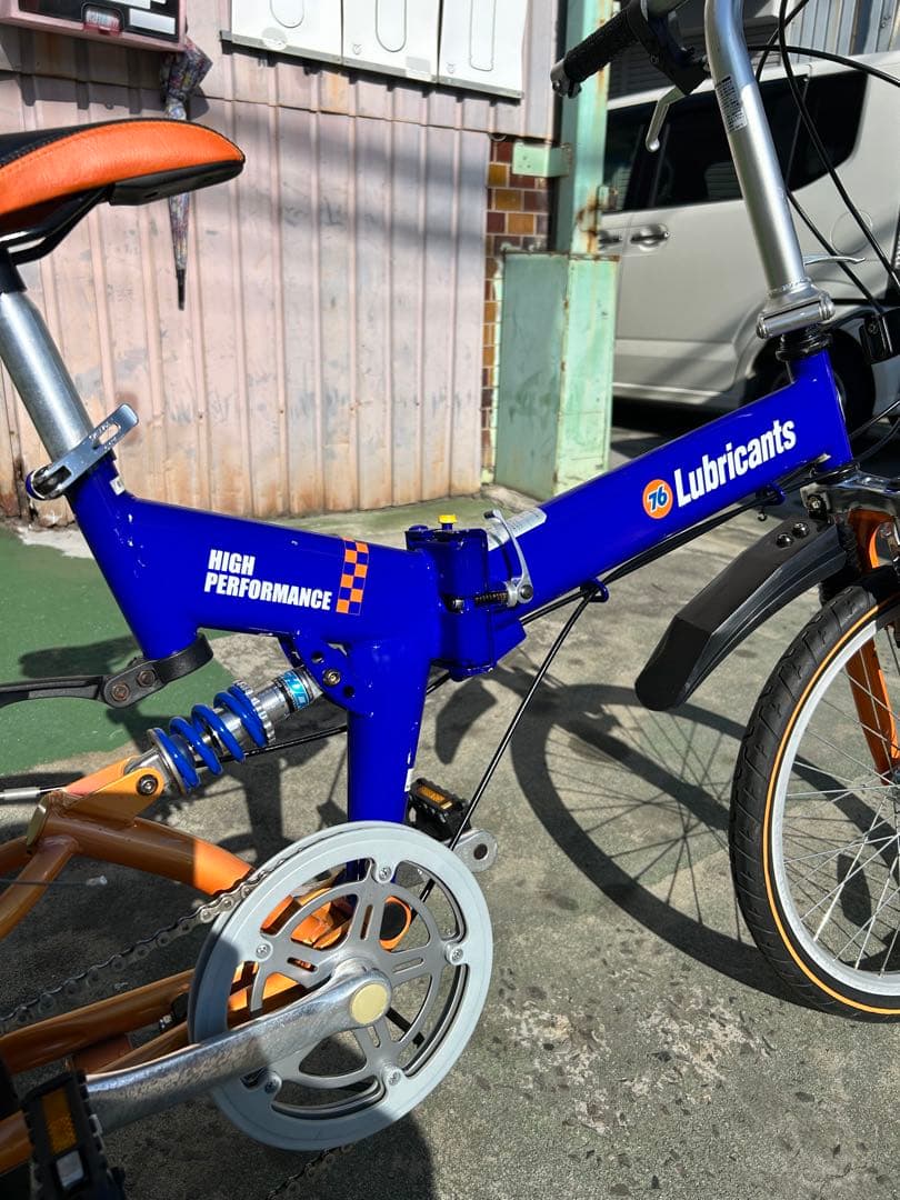 No.608 整備済み76ルブリカン　折りたたみマウンテンバイク仕様　外装6段
