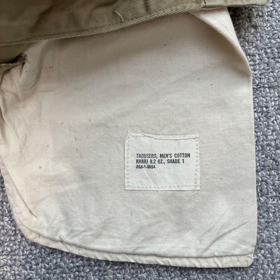 60's USARMY チノトラウザーズ ジッパータイプ