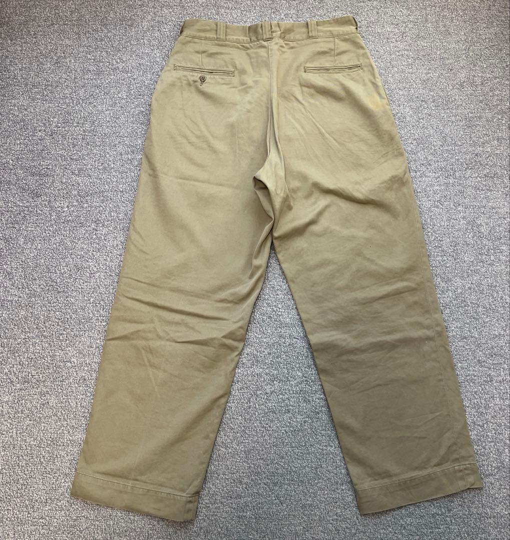 60's USARMY チノトラウザーズ ジッパータイプ