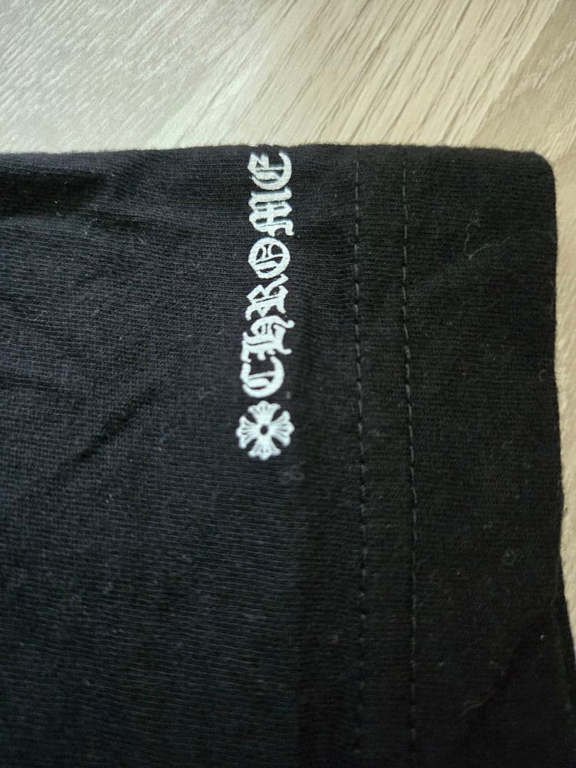 クロムハーツ Tシャツ 黒 CHROME HEARTS ポケット付