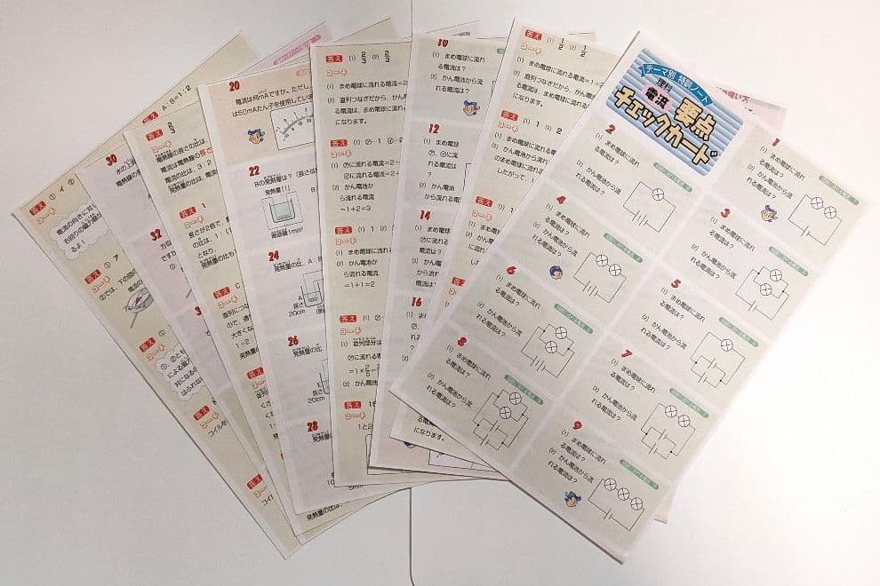 テーマ別特訓ノート　電流・天体・植物動物