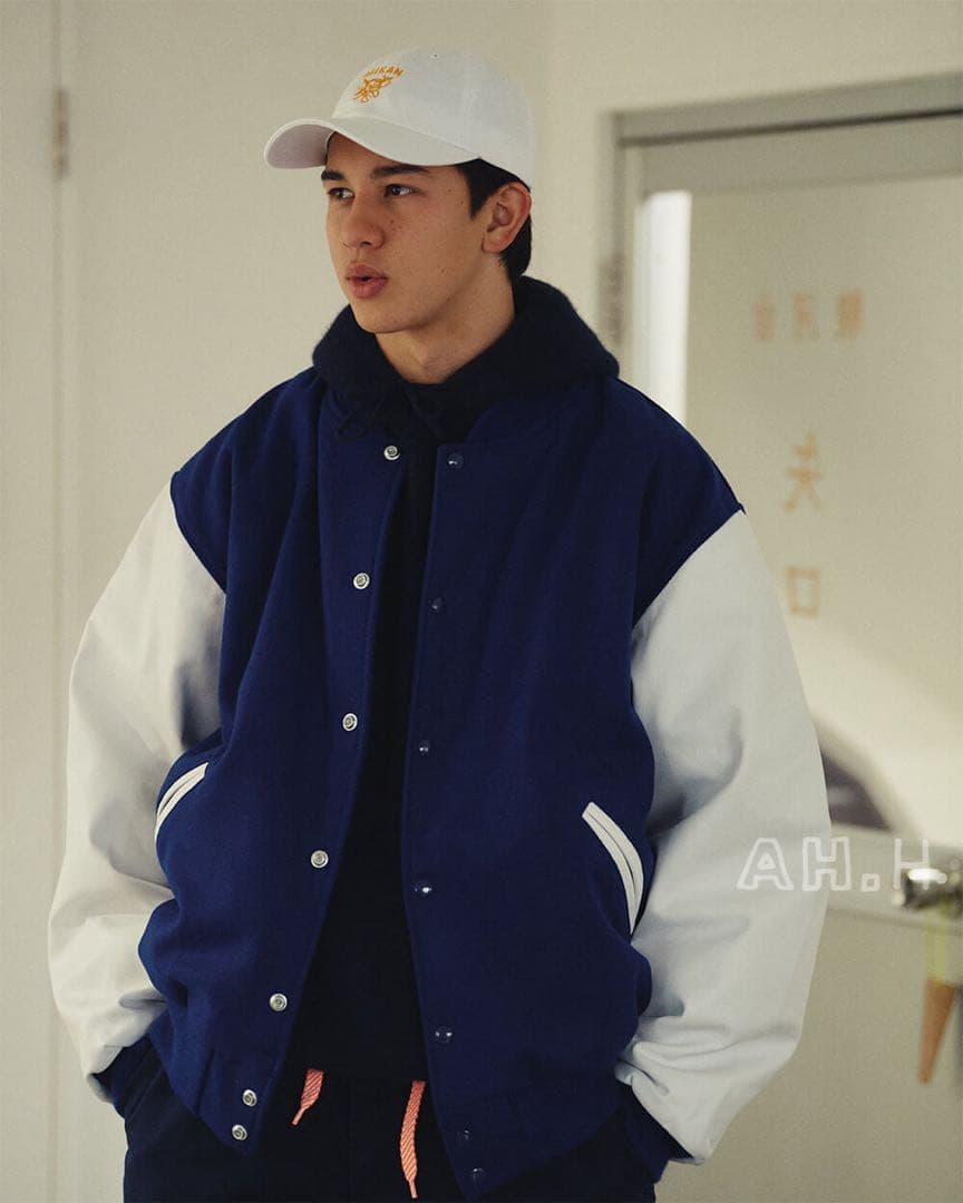 最終値下げGAME SPORTSWEAR VARSITY JACKET AH.H