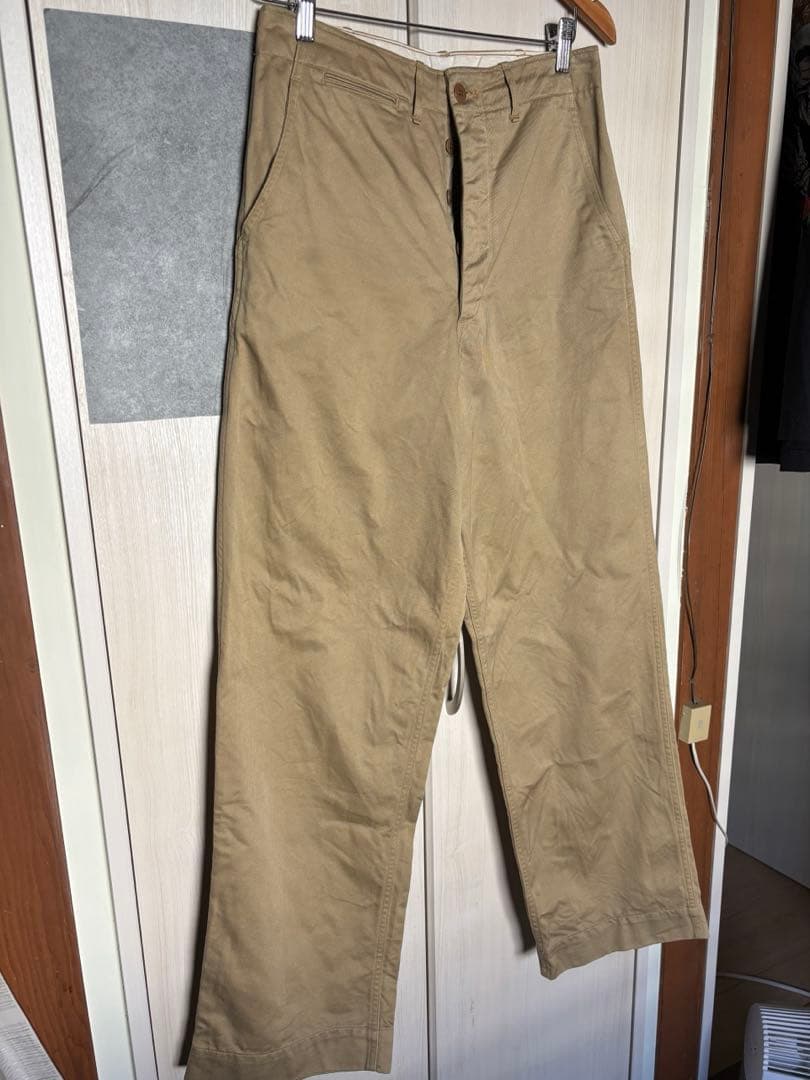 本日最終出品 40s us army M-43 チノ 状態良好