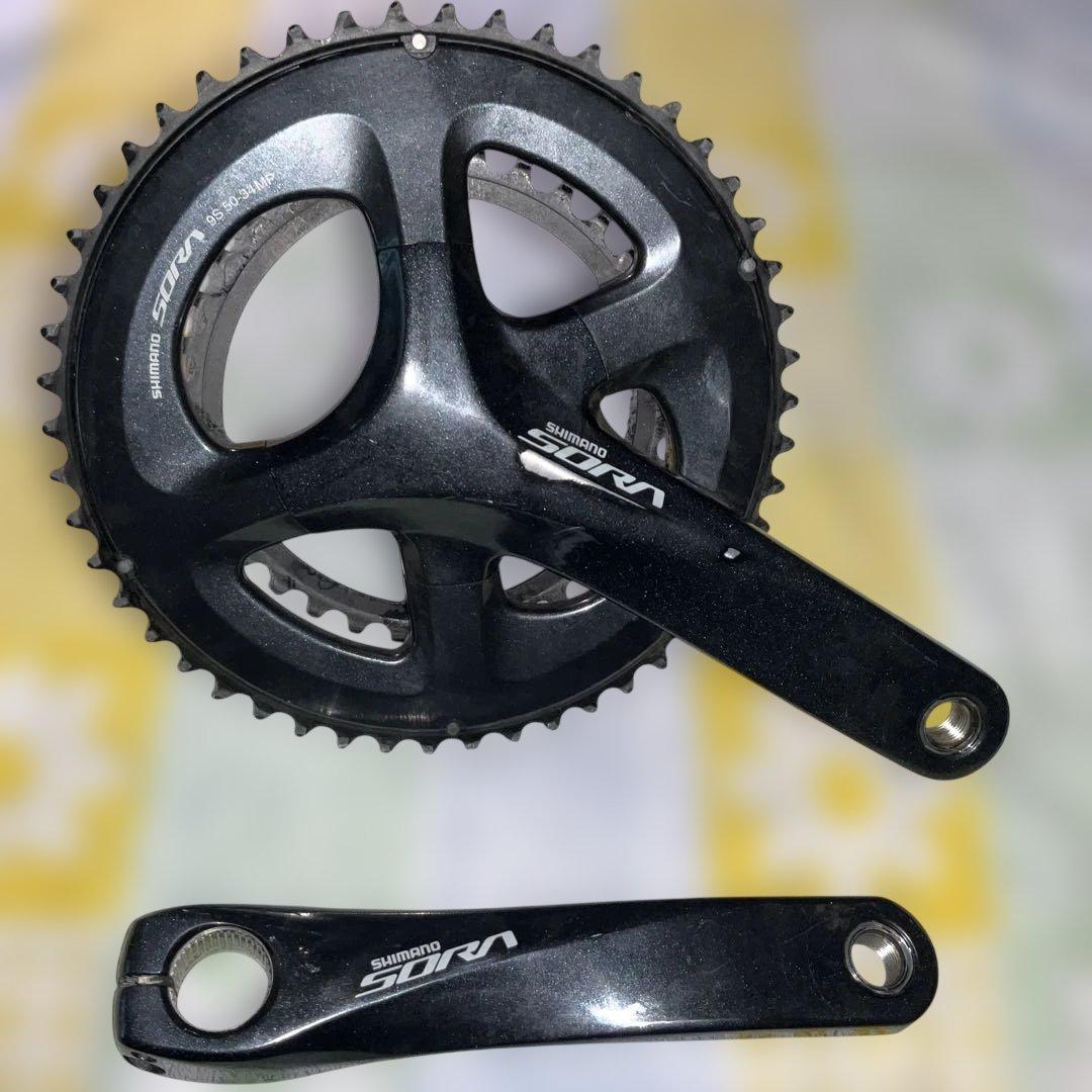 Shimano SORA R3000 クランクセット 50-34T 170