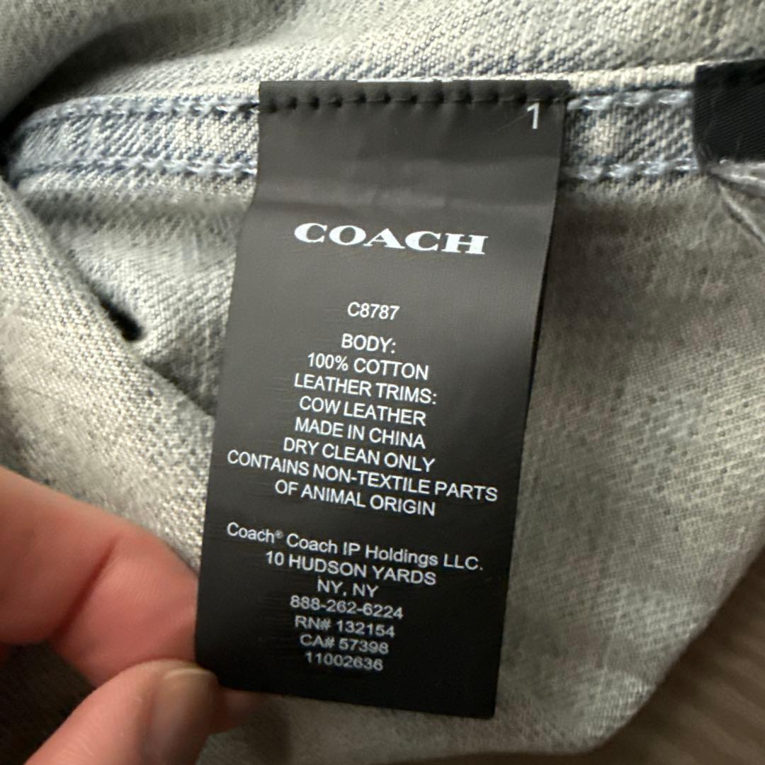 COACHシグネチャーデニムジャケット