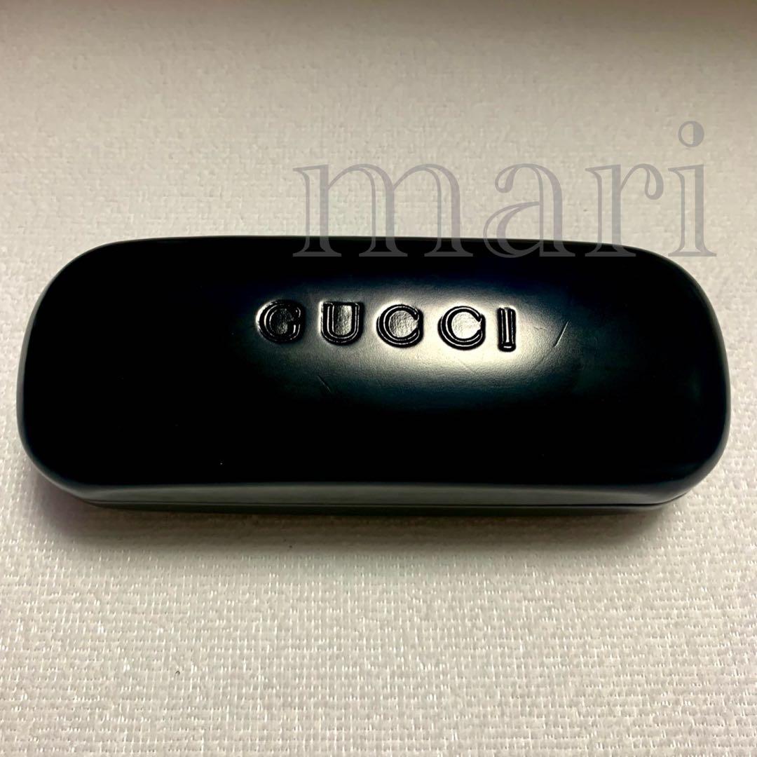 【GUCCI】 グッチ オーバルサングラス Gロゴ ユニセックス 極美品