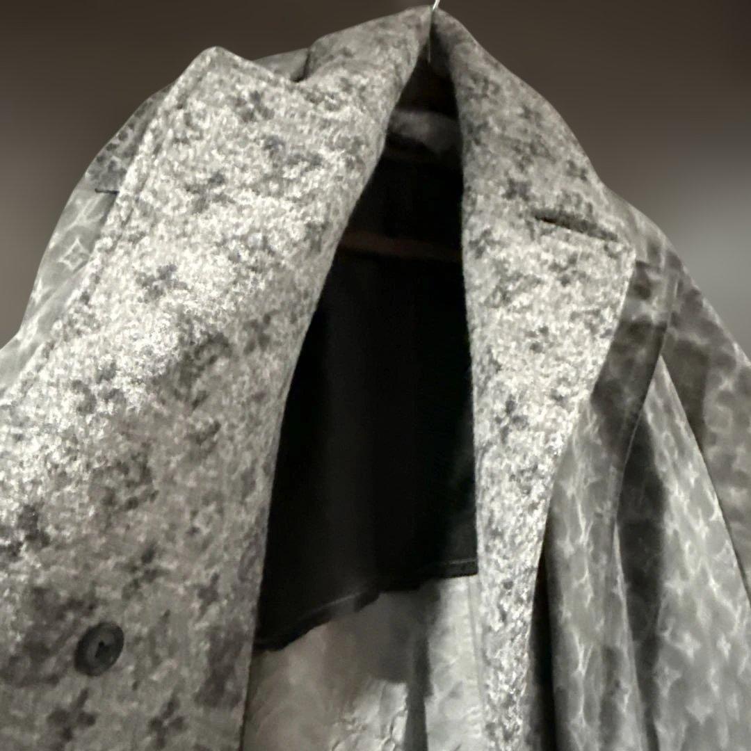 ルイ・ヴィトン グレー レディーストレンチコートコート