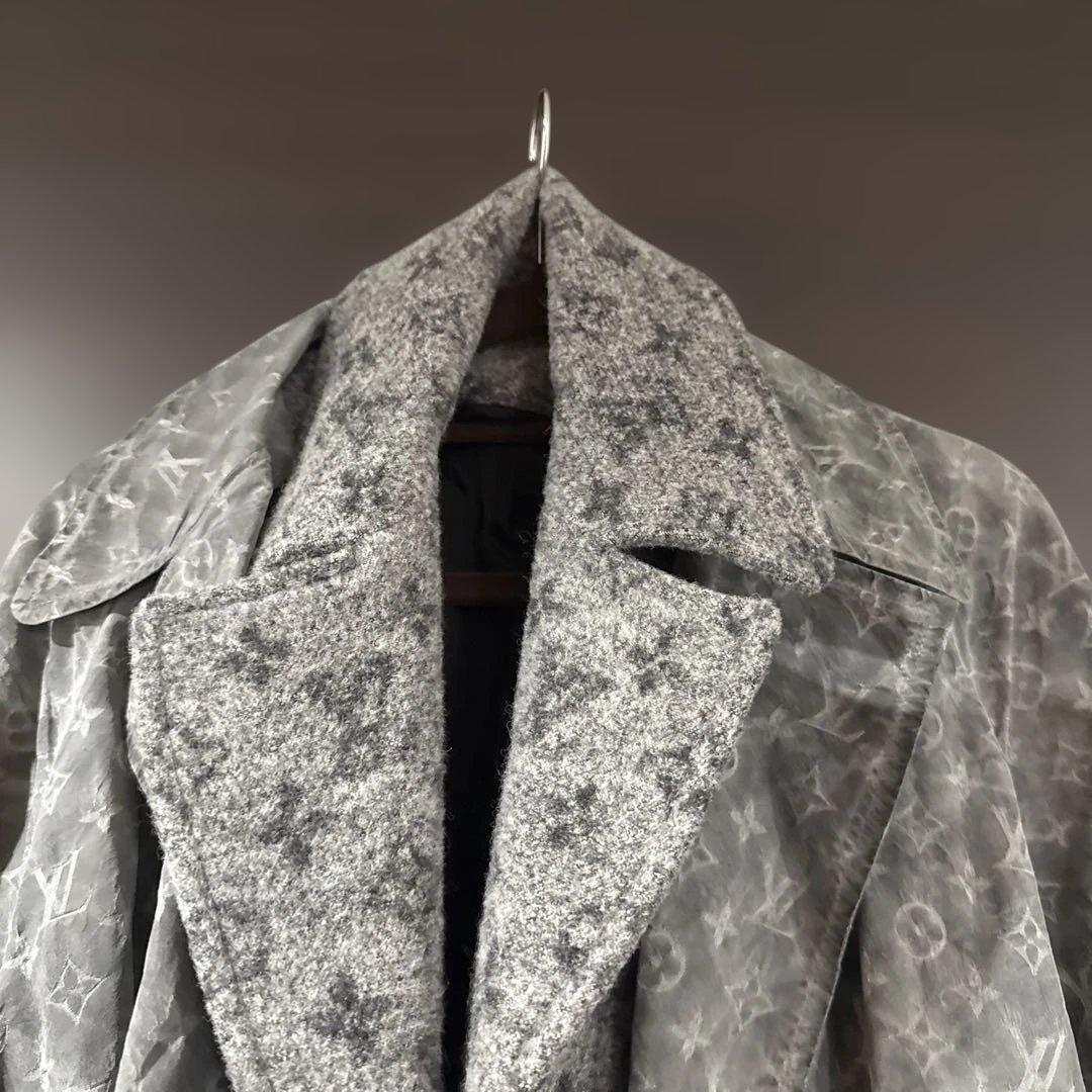 ルイ・ヴィトン グレー レディーストレンチコートコート