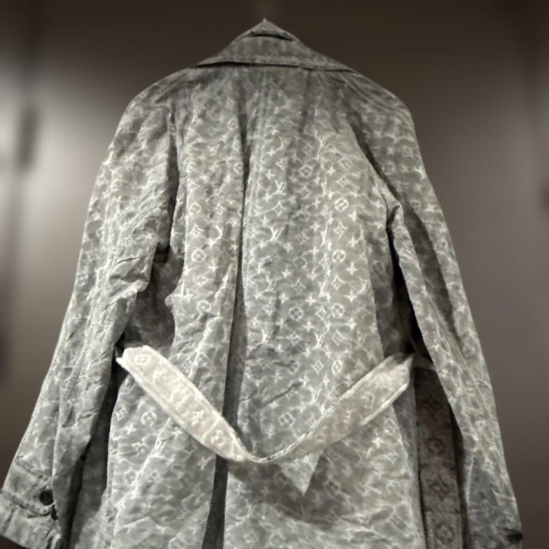 ルイ・ヴィトン グレー レディーストレンチコートコート
