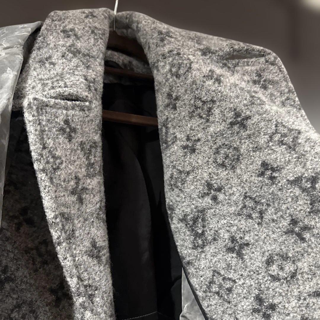 ルイ・ヴィトン グレー レディーストレンチコートコート