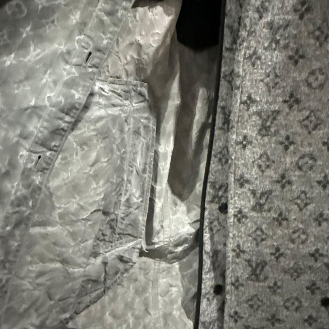 ルイ・ヴィトン グレー レディーストレンチコートコート