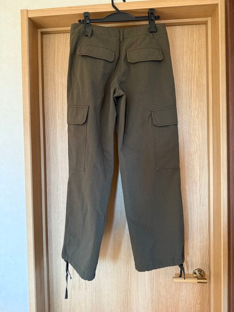 ok.soon / low rise cargo pants カーキ　サイズ1