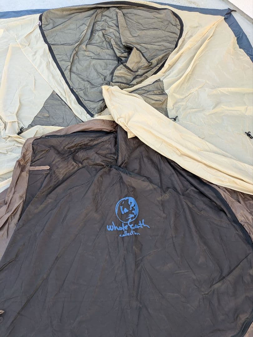 ホールアース EARTH DURA W ROOM テント　グランドシート　マット