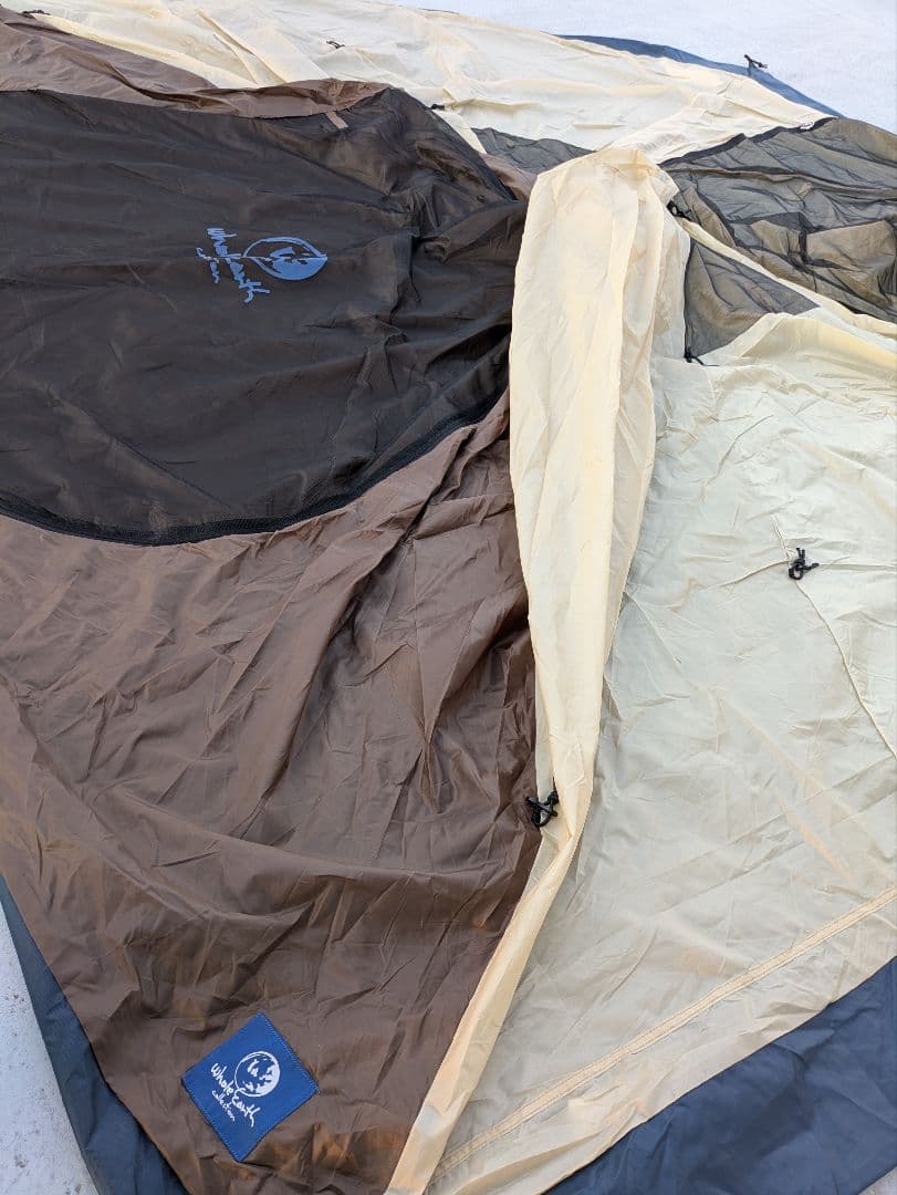 ホールアース EARTH DURA W ROOM テント　グランドシート　マット