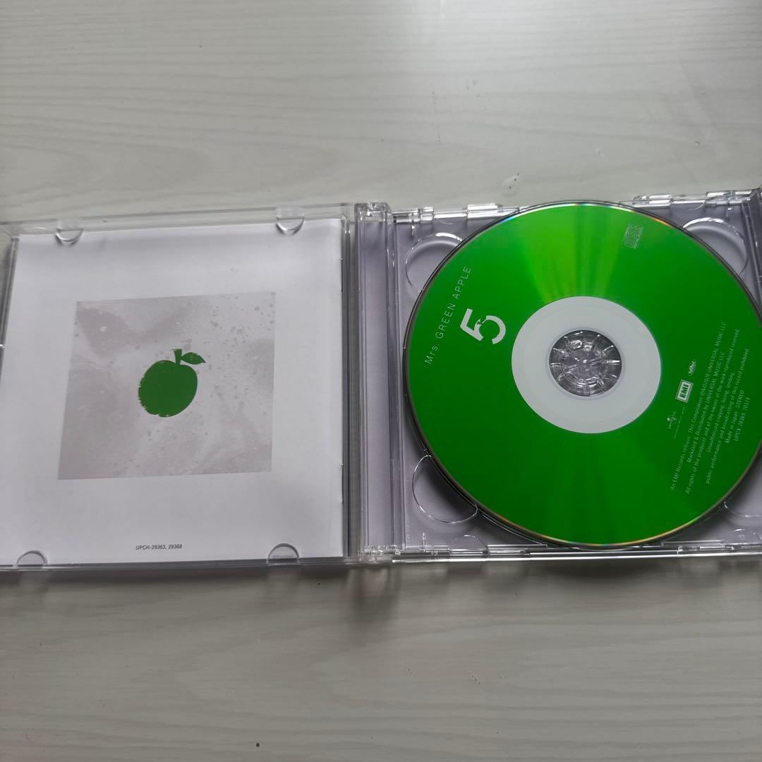 Mrs. GREEN APPLE 「5」COMPLETE BOX※Tシャツなし