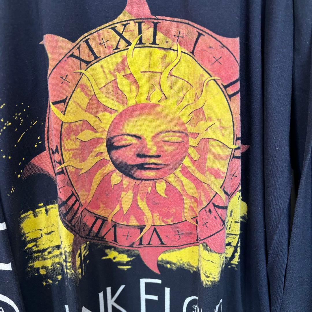 USA製 90s 古着 PINKFLOYD ロンT L ブラック コピーライト