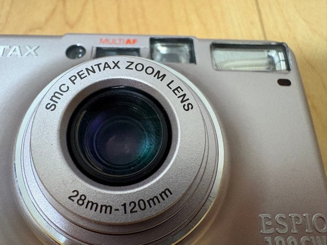 【動作確認済】　PENTAX 120SW ピンク　 コンパクトフィルムカメラ