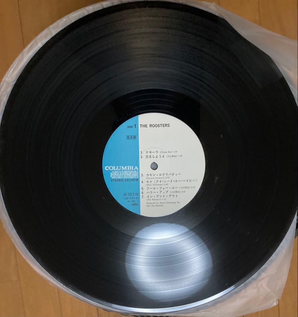 《レア！ 》初回1980年盤 オリジナル見本盤 THE ROOSTERS 名盤！