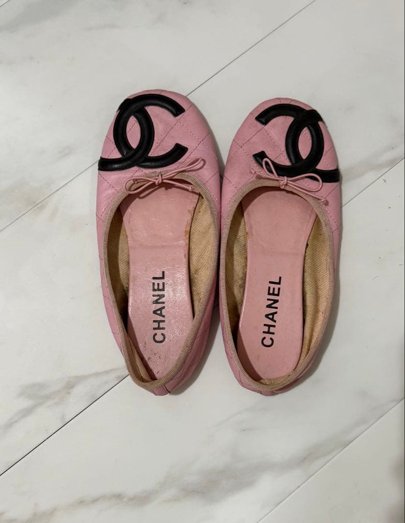 CHANEL カンボンライン　バレーシューズ