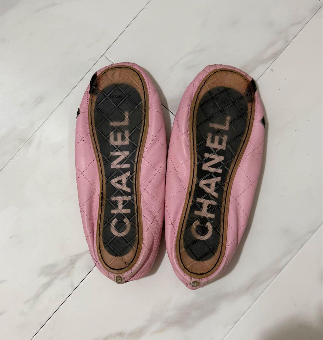 CHANEL カンボンライン　バレーシューズ