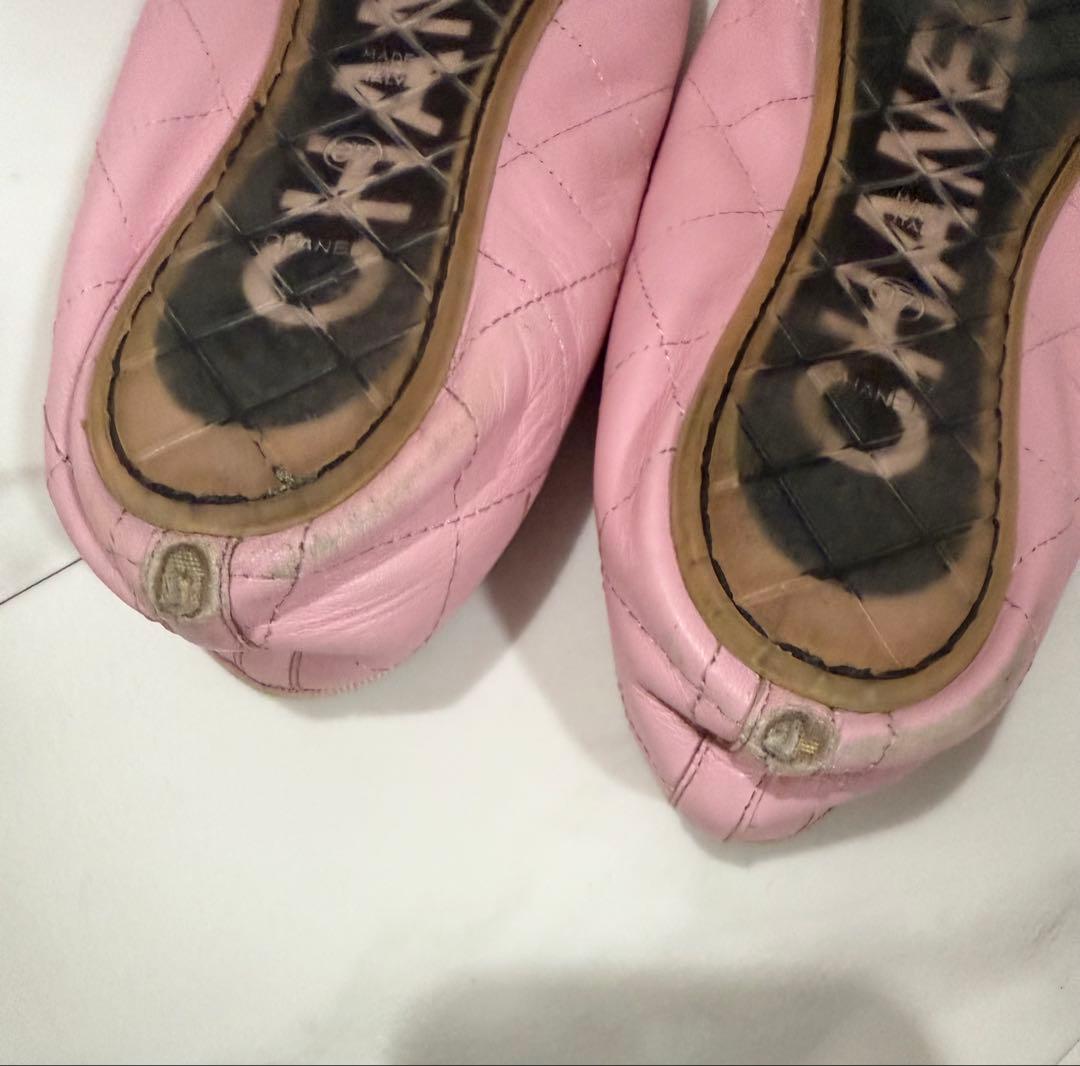 CHANEL カンボンライン　バレーシューズ