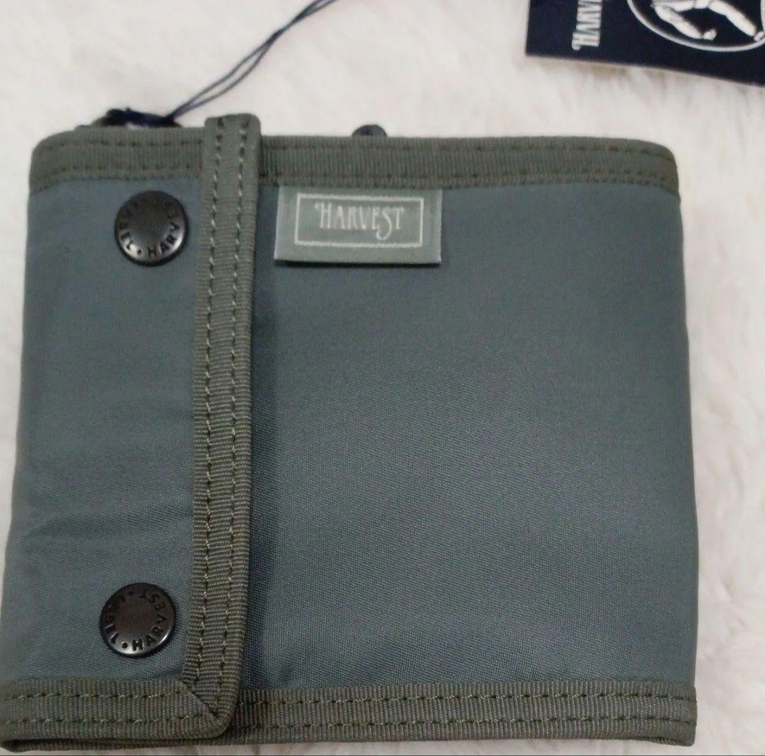 最終価格　デッドストック ハーヴェストレーベル　スナップ折り財布 貴重品