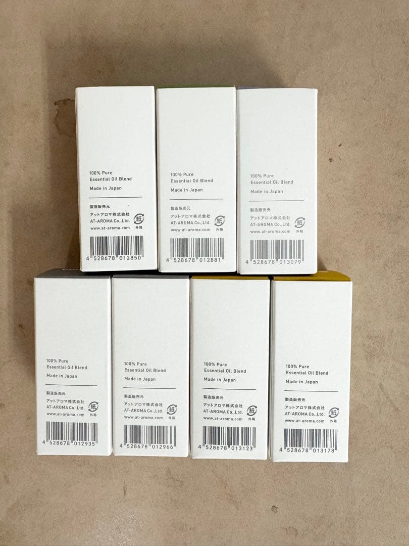 【クロチャー】アットアロマ　オイル　7点セット