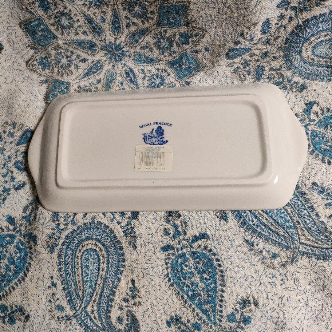 Burleigh リーガルピーコック サンドウィッチプレート 2枚