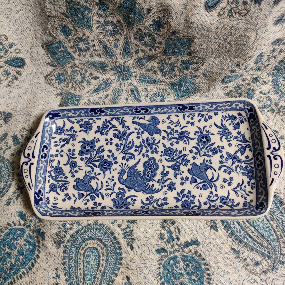 Burleigh リーガルピーコック サンドウィッチプレート 2枚