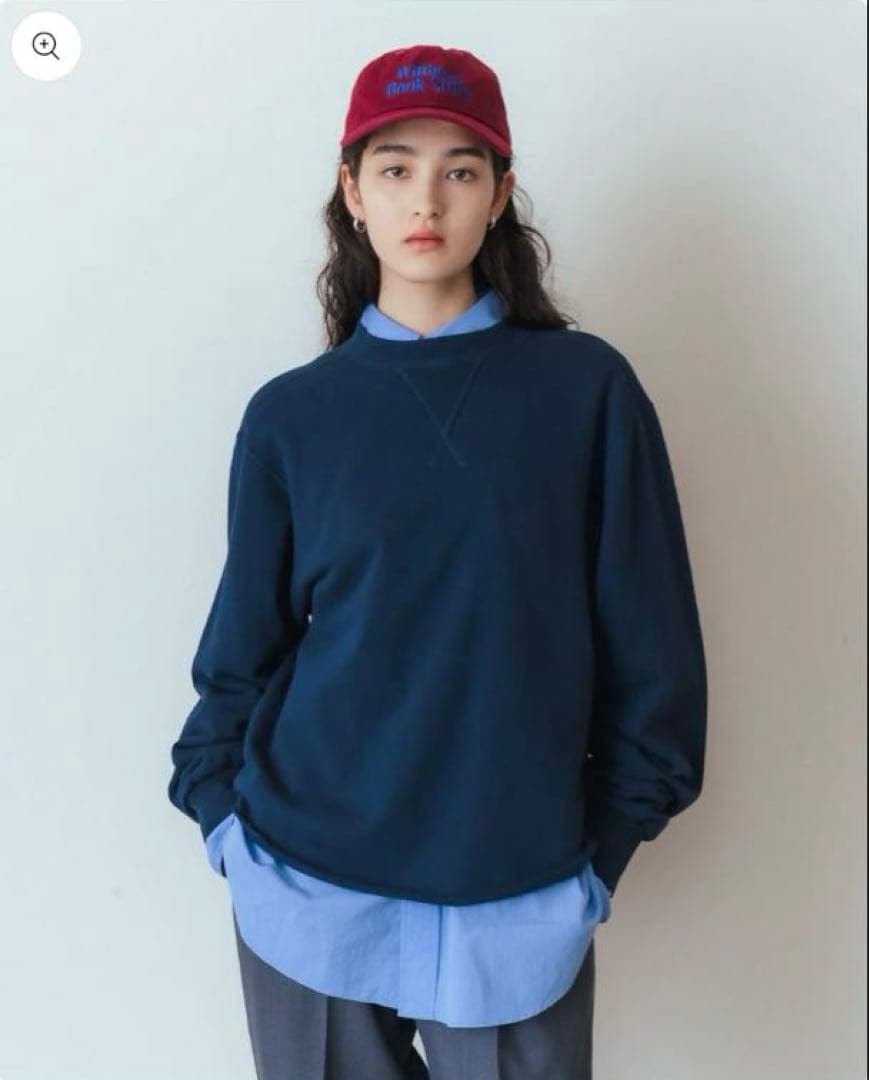 W GAZETTE PULLOVER グレー