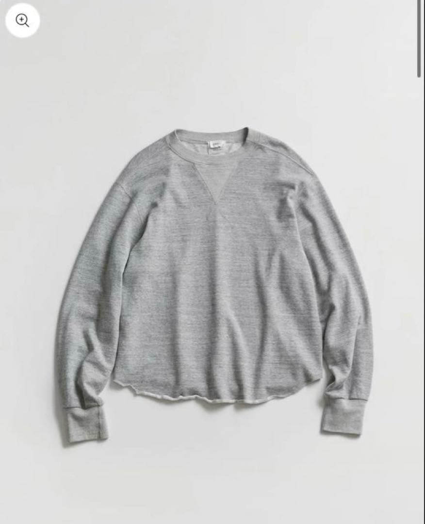 W GAZETTE PULLOVER グレー