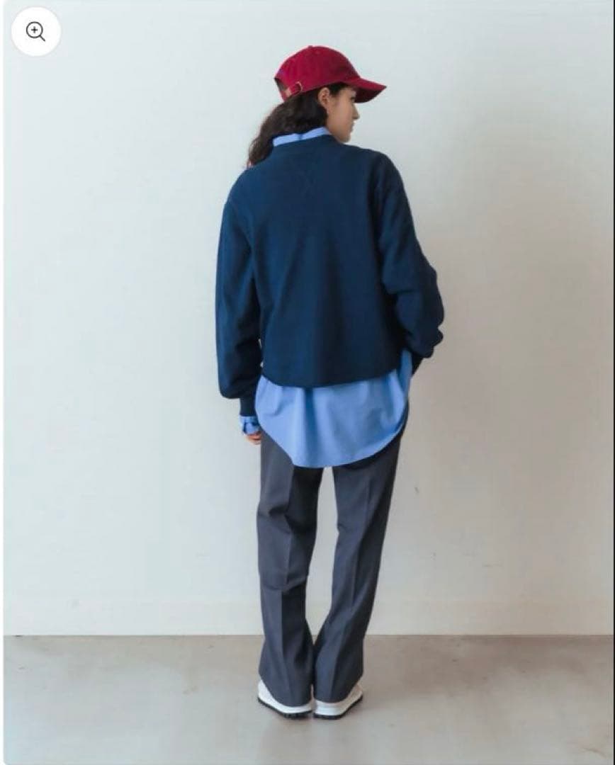 W GAZETTE PULLOVER グレー