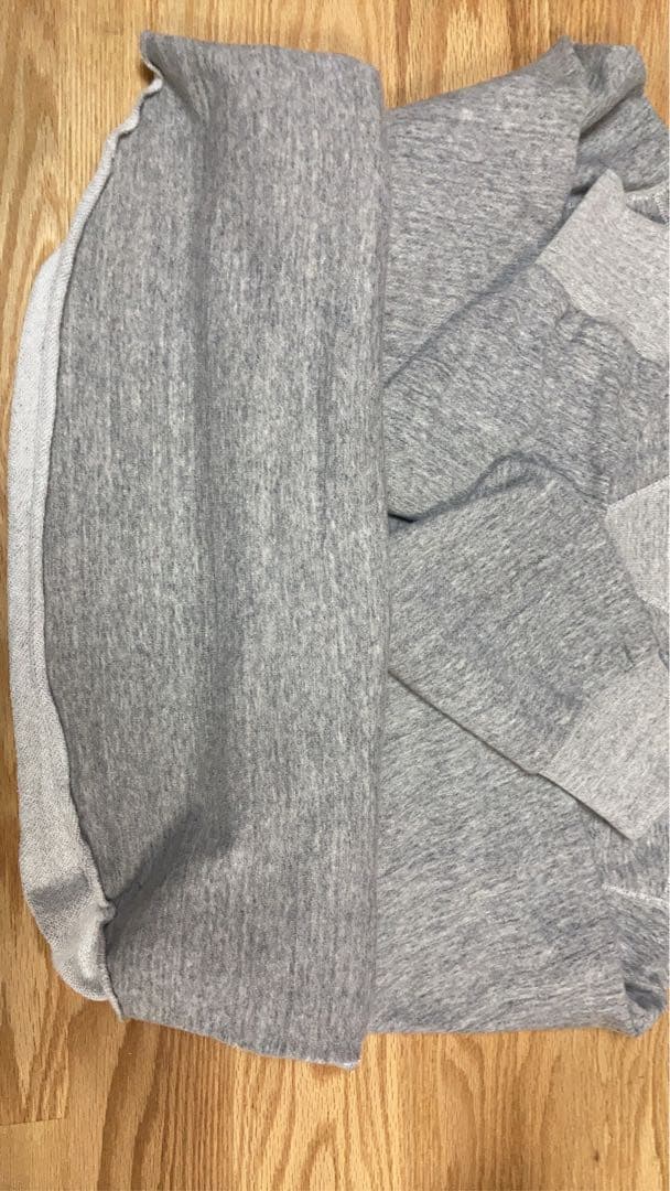 W GAZETTE PULLOVER グレー