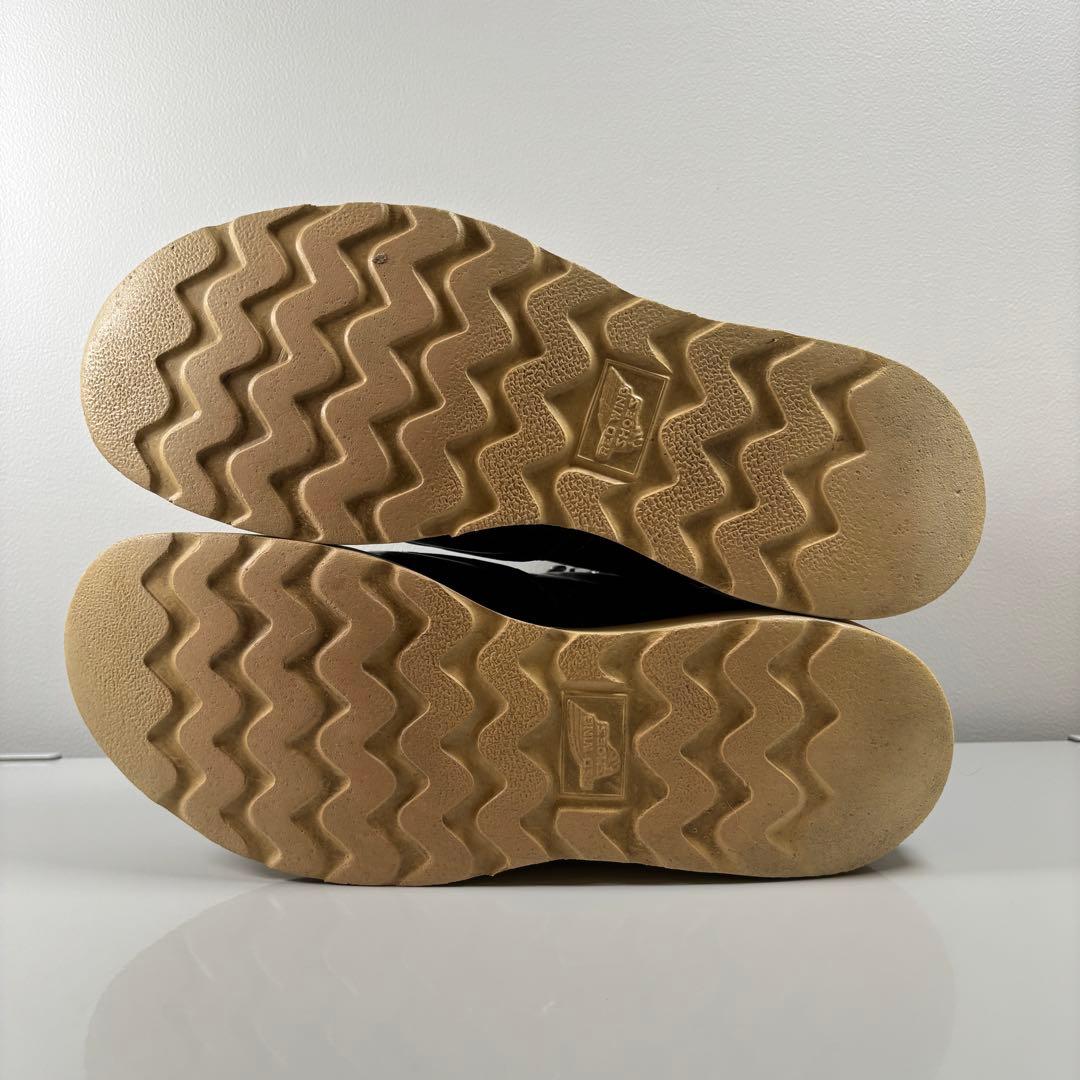 US7EE レッドウィング 8165 四角犬タグ 茶芯 アメリカ製 90年代