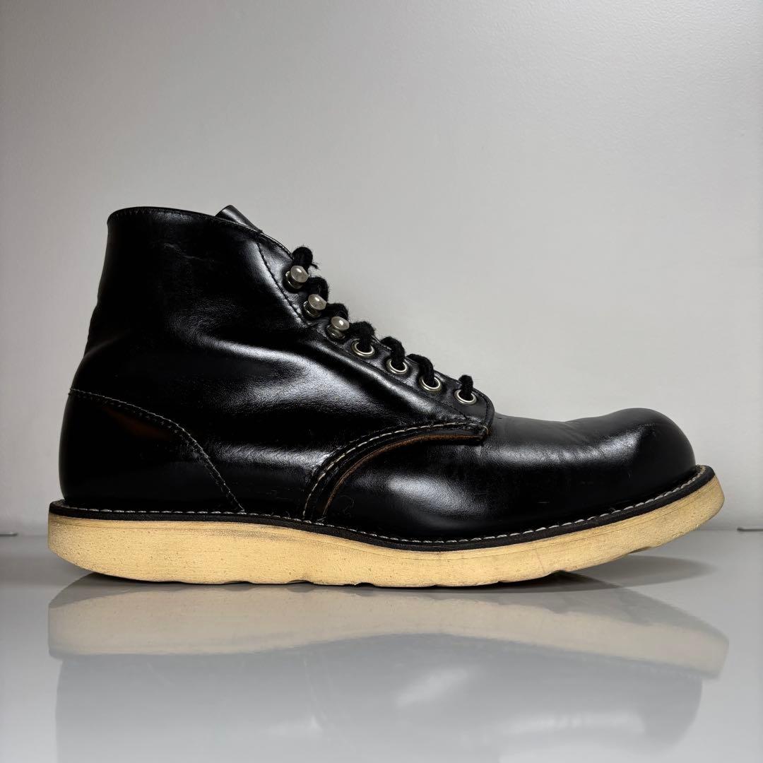 US7EE レッドウィング 8165 四角犬タグ 茶芯 アメリカ製 90年代