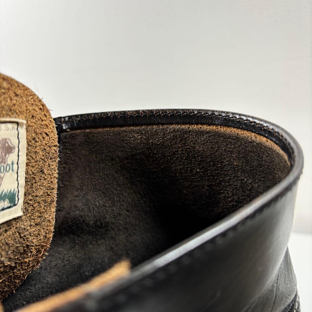 US7EE レッドウィング 8165 四角犬タグ 茶芯 アメリカ製 90年代