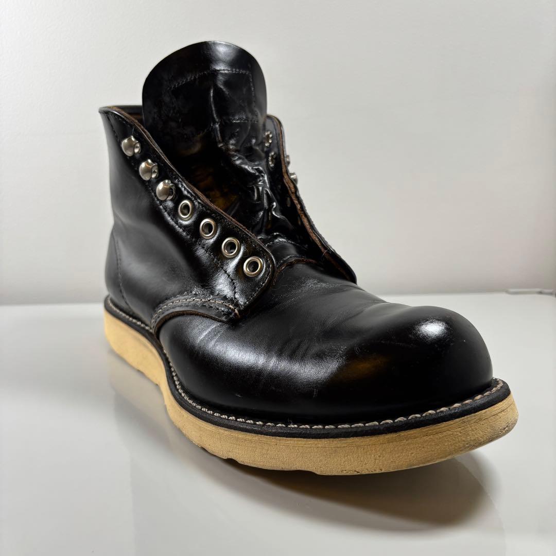 US7EE レッドウィング 8165 四角犬タグ 茶芯 アメリカ製 90年代