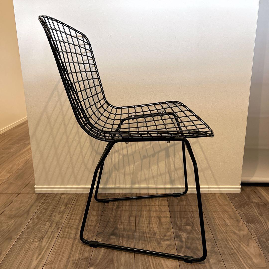 ハリー・ベルトイア　ワイヤーチェア リプロダクト 2脚セット ブラック