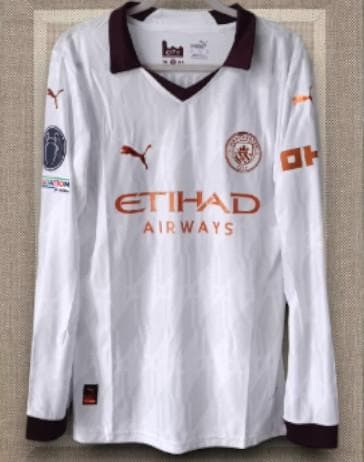 23/24 シーズン マンチェスターC アウェイ 長袖 デ・ブライネ #17